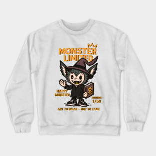 Spooky Season Cute Monster Limited Edition 1/50 Crewneck Sweatshirt