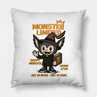 Spooky Season Cute Monster Limited Edition 1/50 Pillow