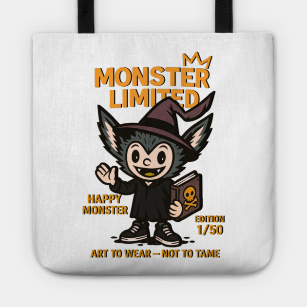 Spooky Season Cute Monster Limited Edition 1/50 Tote by Art2Wear