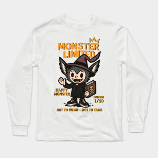 Spooky Season Cute Monster Limited Edition 1/50 Long Sleeve T-Shirt
