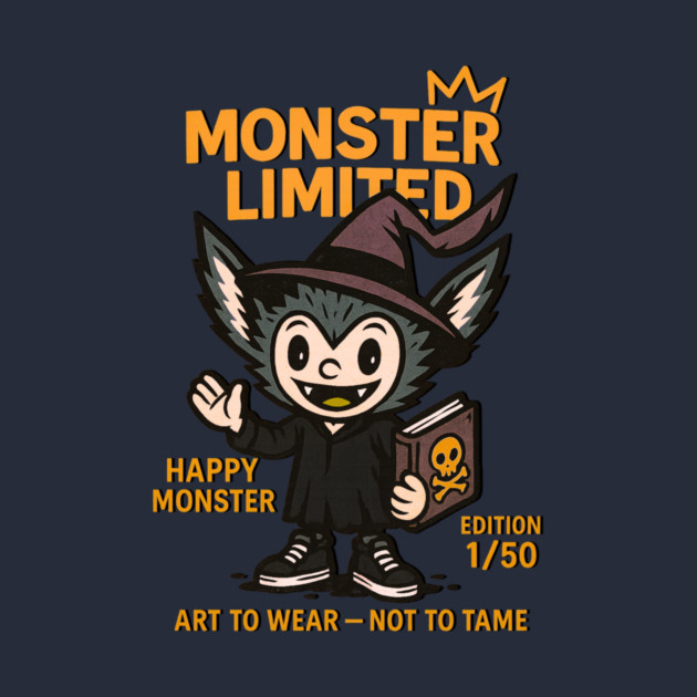 Spooky Season Cute Monster Limited Edition 1/50 by Art2Wear
