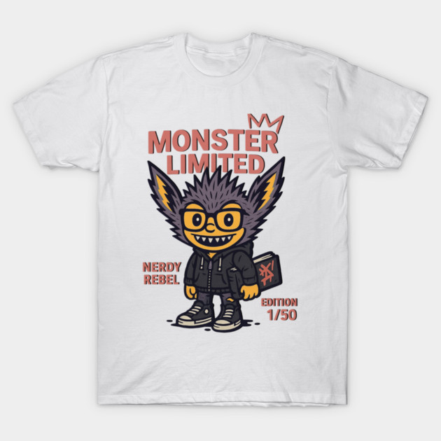 Nerdy Monster Limited Edition Graphic Novel Fan T-Shirt by Art2Wear