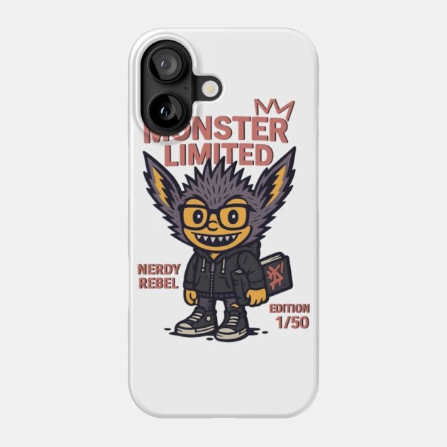 Nerdy Monster Limited Edition Graphic Novel Fan Phone Case by Art2Wear