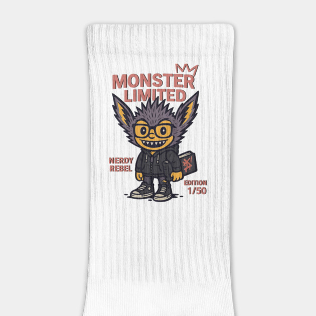 Nerdy Monster Limited Edition Graphic Novel Fan by Art2Wear