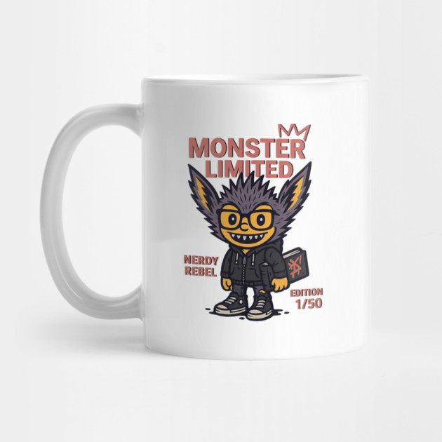 Nerdy Monster Limited Edition Graphic Novel Fan by Art2Wear