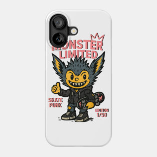 Monster Limited Skate Punk Edition 1/50 Skate Phone Case