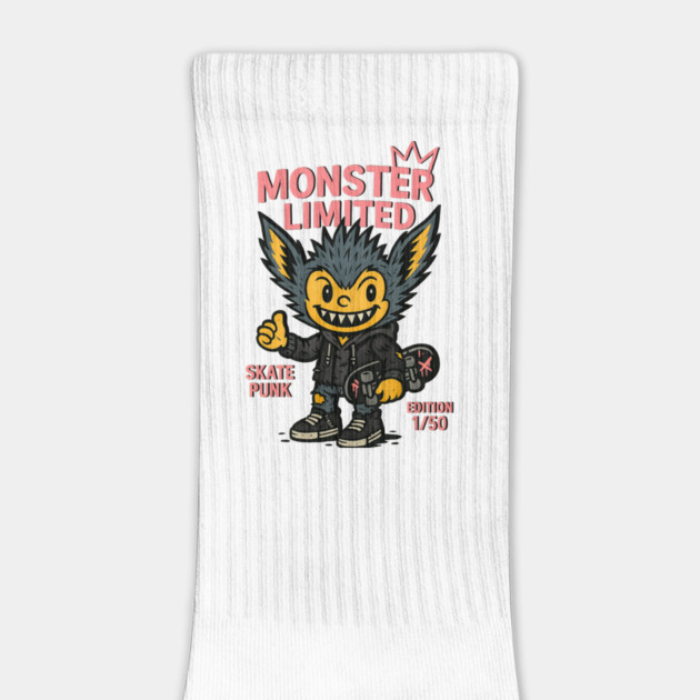 Monster Limited Skate Punk Edition 1/50 Skate by Art2Wear