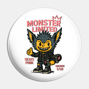 Monster Limited Skate Punk Edition 1/50 Skate Pin