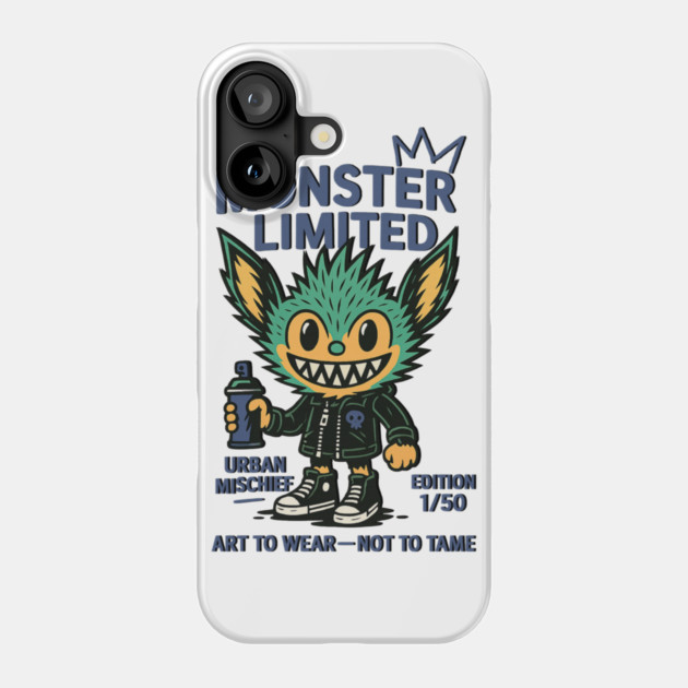 Monster Limited Urban Mischief Edition 1/50 Phone Case by Art2Wear