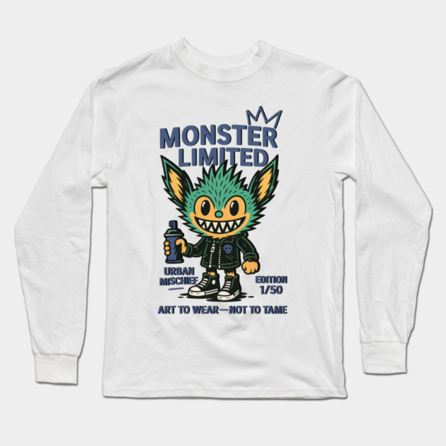 Monster Limited Urban Mischief Edition 1/50 Long Sleeve T-Shirt by Art2Wear
