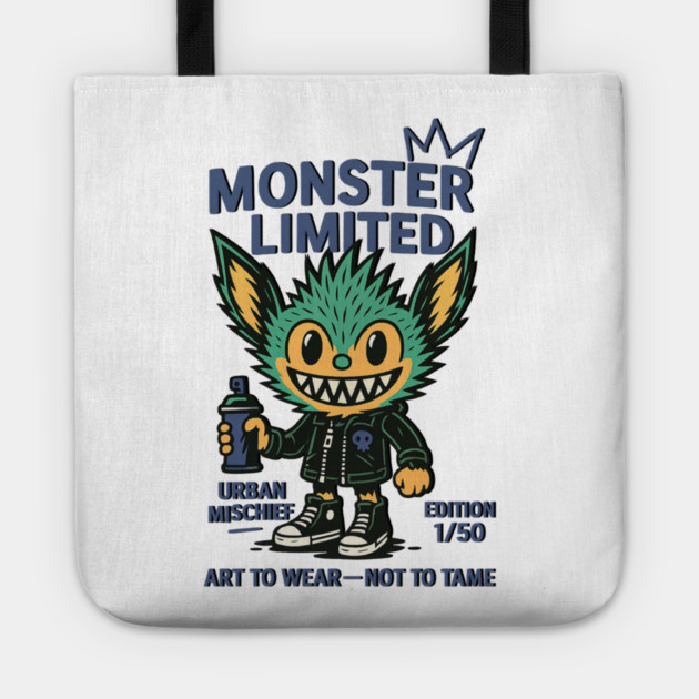 Monster Limited Urban Mischief Edition 1/50 Tote by Art2Wear