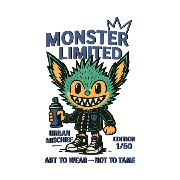Monster Limited Urban Mischief Edition 1/50 by Art2Wear