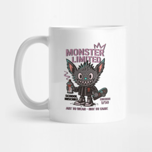 Monster Mischief Limited Edition, Back to School Mug