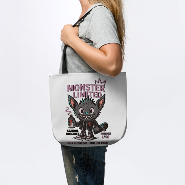 Monster Mischief Limited Edition, Back to School by Art2Wear
