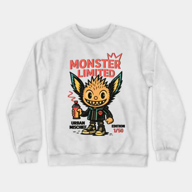 Monster Limited Urban Mischief Edition 1/50 Crewneck Sweatshirt by Art2Wear