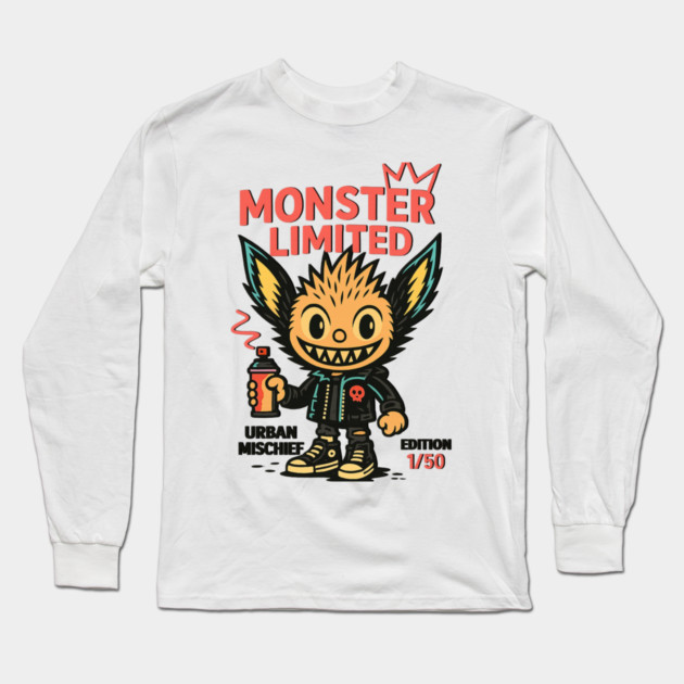 Monster Limited Urban Mischief Edition 1/50 Long Sleeve T-Shirt by Art2Wear