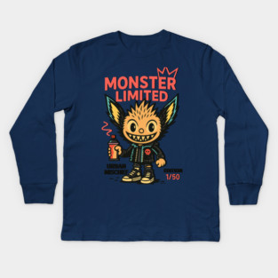 Monster Limited Urban Mischief Edition 1/50 Kids Long Sleeve T-Shirt