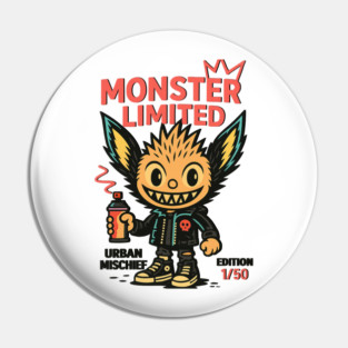 Monster Limited Urban Mischief Edition 1/50 Pin
