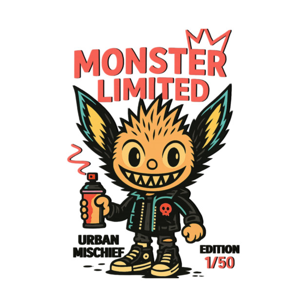 Monster Limited Urban Mischief Edition 1/50 by Art2Wear