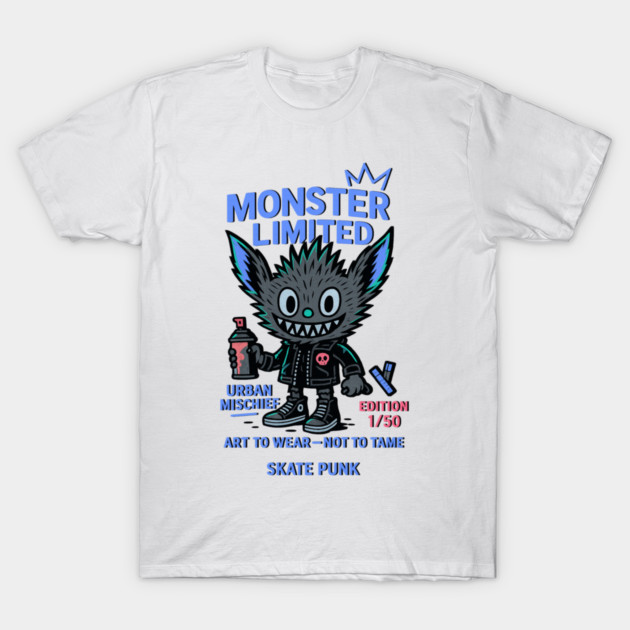 Urban Mischief Monster Limited Edition Numbered T-Shirt by Art2Wear