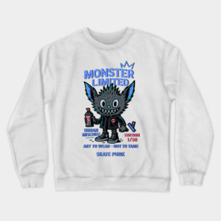 Urban Mischief Monster Limited Edition Numbered Crewneck Sweatshirt