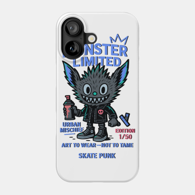 Urban Mischief Monster Limited Edition Numbered Phone Case by Art2Wear