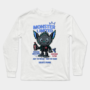 Urban Mischief Monster Limited Edition Numbered Long Sleeve T-Shirt