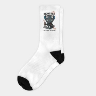 Urban Mischief Limited Edition Monster Graphic Tee Socks