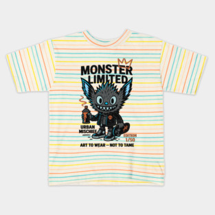 Urban Mischief Limited Edition Monster Graphic Tee Kids T-Shirt