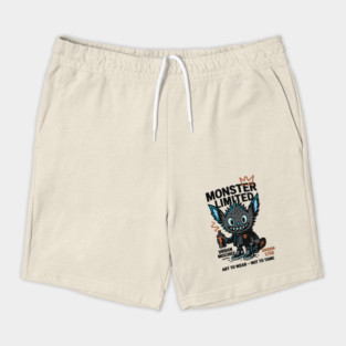 Urban Mischief Limited Edition Monster Graphic Tee Shorts
