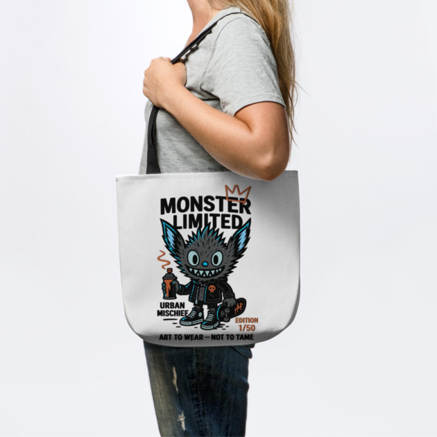 Urban Mischief Limited Edition Monster Graphic Tee by Art2Wear