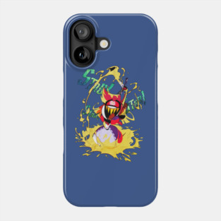 Hazbin Hotel Niffty Gold Glitter Phone Case