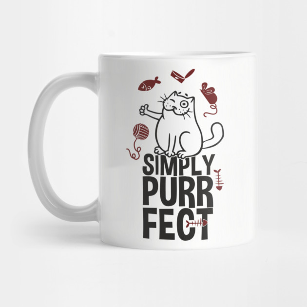 Simply Purrfect Lazy Cat Attitude by Anticorporati