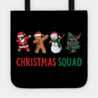 Dabbing Christmas Squad Tote