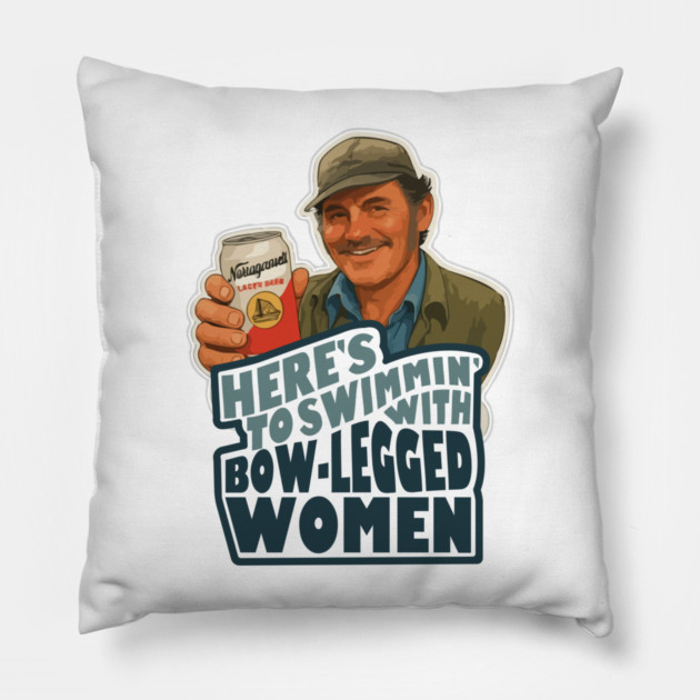Jaws Pillow by Laura Contarino