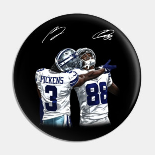 Vintage George Pickens and Ceedee Lamb Fantastic Duo Signature Pin