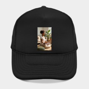 meditating wellness Hat
