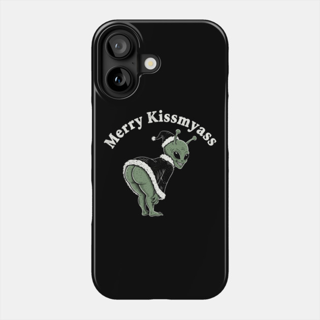 Merry Kissmyass Phone Case by CreativeSage