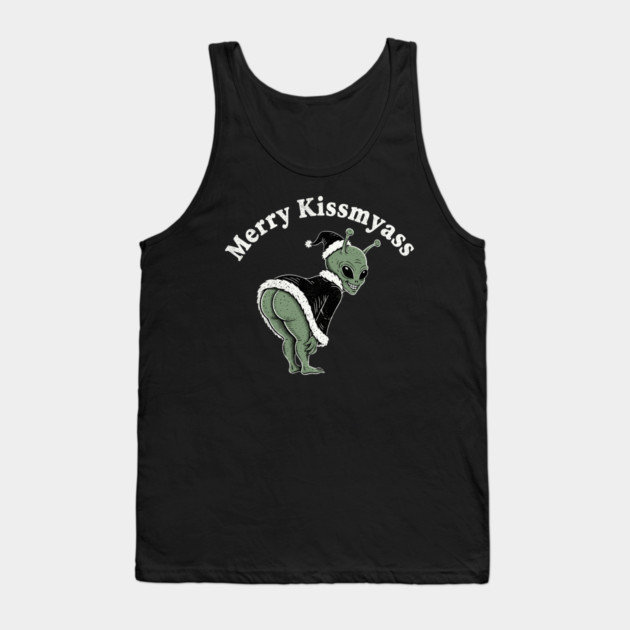 Merry Kissmyass Tank Top by CreativeSage
