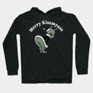 Merry Kissmyass Hoodie