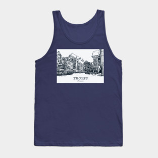 Troyes - France Tank Top