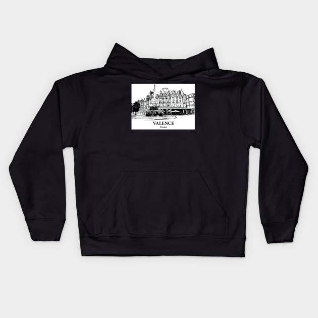 Valence - France Kids Hoodie by Lakeric