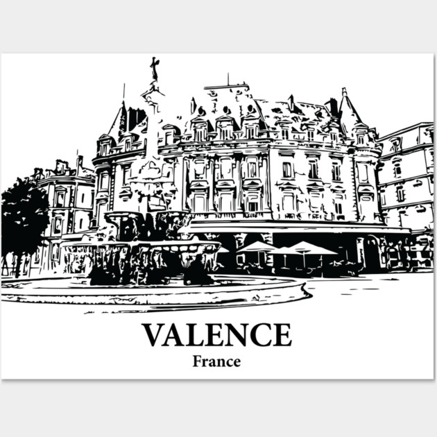 Valence - France Wall Art by Lakeric