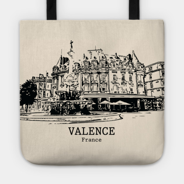 Valence - France Tote by Lakeric