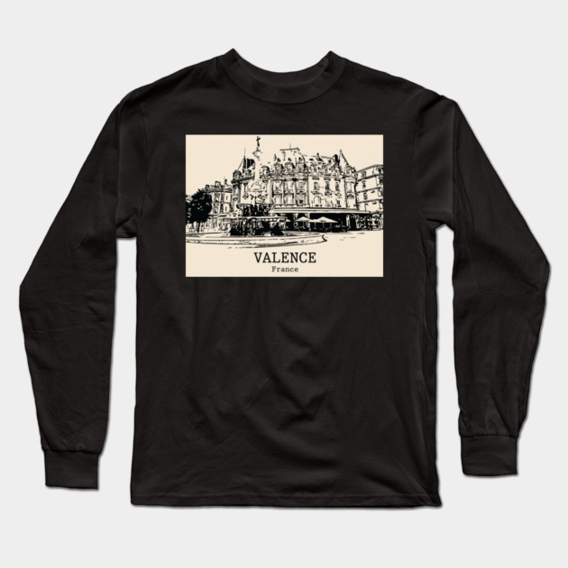 Valence - France Long Sleeve T-Shirt by Lakeric