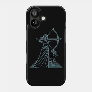 Sagittarius 2025 - Goddess Artemis Phone Case