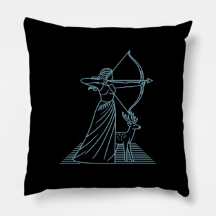 Sagittarius 2025 - Goddess Artemis Pillow