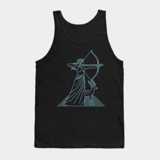 Sagittarius 2025 - Goddess Artemis Tank Top