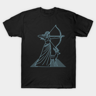 Sagittarius 2025 - Goddess Artemis T-Shirt