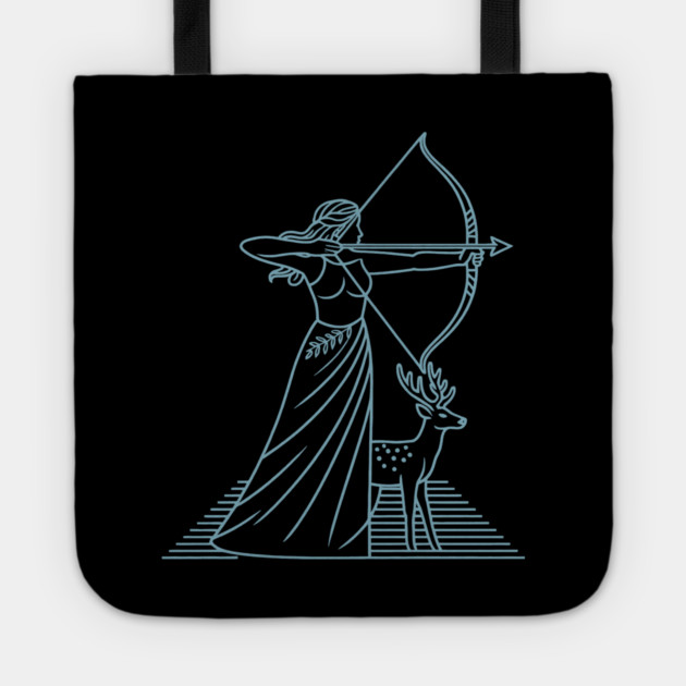 Sagittarius 2025 - Goddess Artemis Tote by CreativeSage